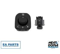 Switch, exterior rearview mirror adjustment for VW BORA CC MEAT & DORIA 206025