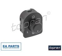 Switch, exterior rearview mirror adjustment for VW TOPRAN 638 199 NEW