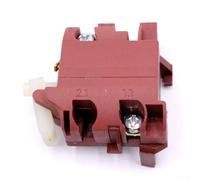 Switch for Angle Grinder, Replacement for PWS 6-115 / PWS 7-115 / PWS 7-125 / PWS 5-115 / PWS 550 Models, Red Plastic Compatible with GWS7-125