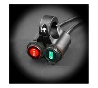 Switch Handlebar Switch Motorbike Motorcycle 12V 7/8" 22mm Handlebar Double Control Button Switch Headlight Hazard Brake Fog Light ON OFF Switches