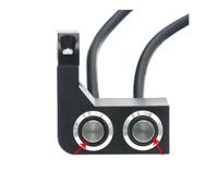 Switch Handlebar Switch Motorbike Motorcycle Switch 22mm Motorcycle Handlebar Manual And Self-return Button LED Light Lamp Control Switch Motorcycle