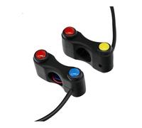 Switch Handlebar Switch Motorbike Motorcycle Switch Scooter 7/8" 22mm Handlebar Switches Headlight Fog Lamp Horn ON OFF Start 2 Button Handlebar ON-Off