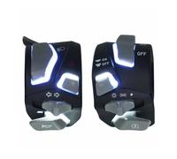 Switch Handlebar Switch Motorbike Universal Motorcycle Handlebar Switch Headlight Warning Light Turn Flash Light Signal Horn Start Kill Button LED