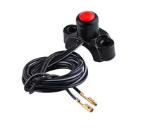 Switch Handlebar Switch Motorbike Universal Motorcycle Kill Switch Keys Engine Stop Start Button For ATVs Quad Go Carts Motocross Handlebar Control Switch