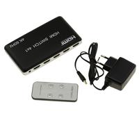 SWITCH HDMI 2.0B 4K 60HZ Powered 4 Ports Input To 1 Output - Remote Control