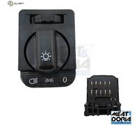 Chrome Headlight Switch Fits VAUXHALL OPEL Corsa Corsavan Tigra 92-06 1240126