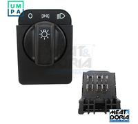 Meat & Doria Headlight Switch 23816 - Fits Vauxhall Tigra / Corsa B / Corsavan (3-cyl Opel)