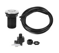 Switch Hose Kit Air Switch Hose Kit Push Switch Button, Air Activated Air Switch, for Home Insinkerator Long Button Restaurtant