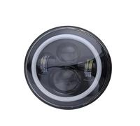 Switch Ignition Lock For Land For Rover For Defender 90 For Range For Rover For County For Classic For Sport LED Headlights Filed 4x4 Turn Signal Round HeadLight(A 1 piece Black)
