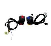 Switch Indicator 22mm Motorcycle Switch Handlebar Control For Universal Horn Button Turn Signal Electric LampLight Start Flameout(1 pair)