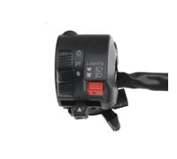 Switch Indicator 7/8"Motorcycle Switch Handlebar Control for Universal Engine Electric Start Kill Horn Headlight Fog Light Push Button