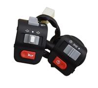 Switch Indicator Motorcycle Handlebar Control Switch For Universal Electric Bike Scooter Turn Signal ON/OFF Button Switch Control