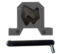 Switch Lever Slide Follower Kit for Tire Changers Machine with Plastic Construction and Center Hole Distances to Secure Foot Pedal Locking Mechanism