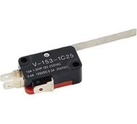 Switch Limit Switch 10pcs/lot Electrical Micro Switches V-153-1C25 Limit Switch Long Straight Hinge Lever Type SPDT Switch for Instrument Measure Switches