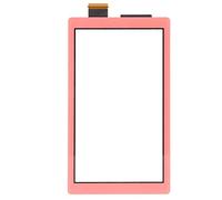 Switch Lite Touch Screen Glass Replacement, Front Outer Panel Digitizer Touch Screen Glass for Switch Lite Console, Professional Manufacturing, Perfect Match (Pink)