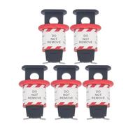 Switch Lockout Device, 5pcs Miniature Circuit Breaker Locks, Electrical Loto Device for Lockout, Industrial Stop Locks
