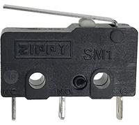 Switch Micro Switches 5 Pcs 19.8mm Small Micro Switch NO NC 3 Pin PCB Terminal SPDT 6A 125V 250V Lever Quick Action to Push Gas Valve electronic starter JITZEGMD (Color : Straight Lever, Size : 5 Pc