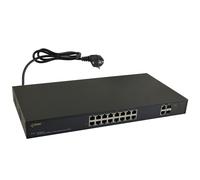 SWITCH NETWORK SWITCH 20 PORT 16X POE, 2X UPLINK SF116