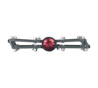 Switch North Shore Pedals Black One Size Silver / Black