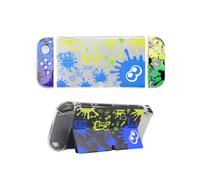 (switch oled case 1) Splatoon3 Switch Storage Carry Bag Accessories Kit Cover Protective Case Ns Stand Bracket With Grips for Nintendo Switch