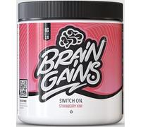 Switch-On 2.0 Original Brain Gains, Nootropic Brain Fuel, 200 mg Clean Caffeine, 225 gr (225 g, Berry Colada)