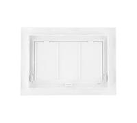 Switch Panel Hinged Access Hatch ABS Door Inspection Port Wall Push-Type Household Hardware Accessories for Inspection Hatch(150x200mm)