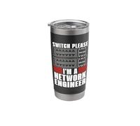 Switch Please I'm A Network Programming Network Engineer Stainless Steel Insulated Tumbler