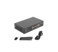 Switch RACK 10x Port RJ45 RSFE-8P-2GE-120