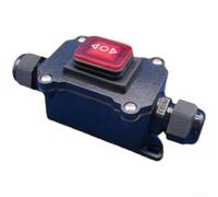 Switch, Self Resetting Switch, 6-Pin 30A 3- Momentary | Boat Marine DC Motor Forward Reverse Control, IP67 Dust , Black Red, 9.28x3.96x5.77cm