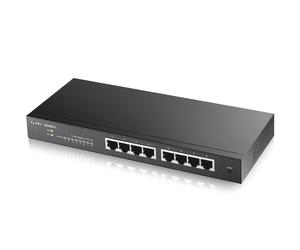SWITCH SMART ADMINISTRABLE 8 PORTS GBPS RJ45 - NON RACKABLE 8-Port