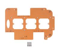 Switch Socket Opening Template Woodworking Tool High Hardness Durable Engineering Plastic Router Corner Jig with R20 R25 R30 Radius Angles for Precise Wood Furniture Cutting and
