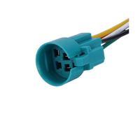 Switch Socket Plug 150mm Red Black Wire Connector Shell for 19mm Push Button Switch IDGTTLDF(5 cables)