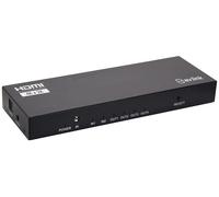 Switch Splitter 4K HDMI 2.0 2x4 Switch Between 2 Sources with 4 Outputs TV Audio