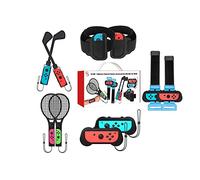 Switch Sports Accessories Bundle, Switch Game Accessories Kit Set for Gift, Present, Kids, Adults, Sons, Family, Friends, Birthday, Christmas Compatible with Nintendo Switch/Switch OLED