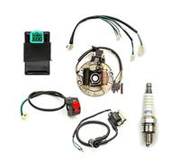 Switch Start Full For 110cc 125cc 140cc Pit Bike Stator Wiring Loom On Off Switch Coil CDI Plug Kit