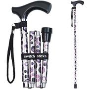Switch Stick Adjustable Folding Walking Stick - Storm Design