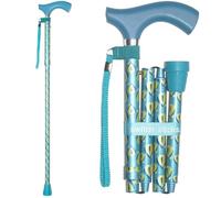 Switch Sticks Walking Cane for Men or Women, Foldable and Adjustable from 32-37 Inches, FSA and HSA Eligible, Luxury Thames