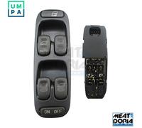 Window lift switch Left Front 26165 MEAT & DORIA for VOLVO V70