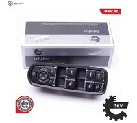 ESEN SKV Window Regulator Switch 37SKV086 – Front Black – Porsche Panamera/Cayenne/Macan 2.0L/3.0L