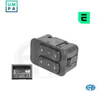 Window lift switch Left Front 662561 ERA for OPEL MERIVA A MPV CORSA C