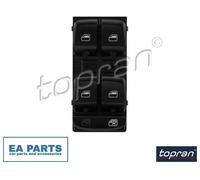 Switch, window regulator for AUDI A4 TOPRAN 114 755