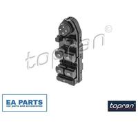 Switch, window regulator for BMW E83 TOPRAN 503 760 fits Driver Side, Front NEW