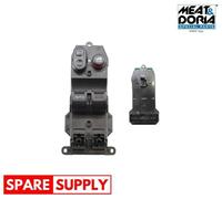 SWITCH, WINDOW REGULATOR FOR HONDA FIT MEAT & DORIA 26508 FITS LEFT FRONT