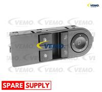 SWITCH, WINDOW REGULATOR FOR OPEL ASTRA H VEMO V40-73-0077 FITS DRIVER SIDE