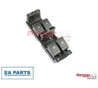 Switch, window regulator for SKODA FABIA METZGER 0916246