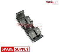 SWITCH, WINDOW REGULATOR FOR SKODA METZGER 0916246