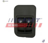 Window lift switch Left Front black FT91954 FAST for FIAT CITROËN PEUGEOT