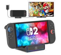 Switch2 Dock for Nintendo Switch 2&1, 4 in 1 TV Adapter with 4K@60Hz, USB 3.0 Port, Type C 100W Charging, Portable Switch Docking Station Travel, for Samsung Dex, MacBook