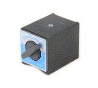 Switchable Magnetic Base with M8 Mounting Hole for Quick-Release Jigs, Fixings and Lifting Applications - 63mm x 50mm x 55mm high - 70kg Pull