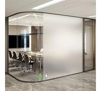 Switchable Smart Window Privacy Film PDLC Electric Window Tint Clear-to-Opaque Partitions and Projection Switchable Privacy Glass Film for Home Office Commercial Use(W20"xL39.5")